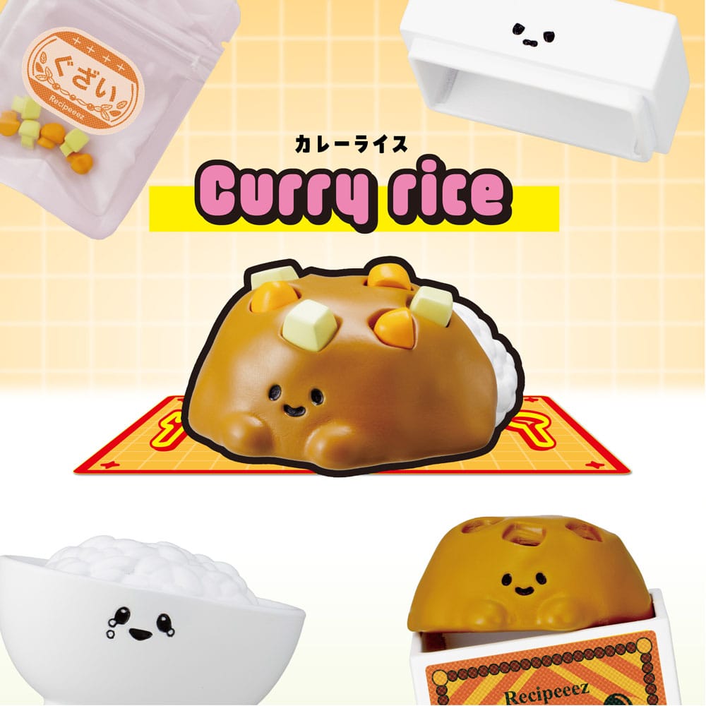 [PREORDINE] Recipeeez Mini Figure Menu 01 - Assortimento da 4 Mini Figure - Megahouse - Mini-figurine