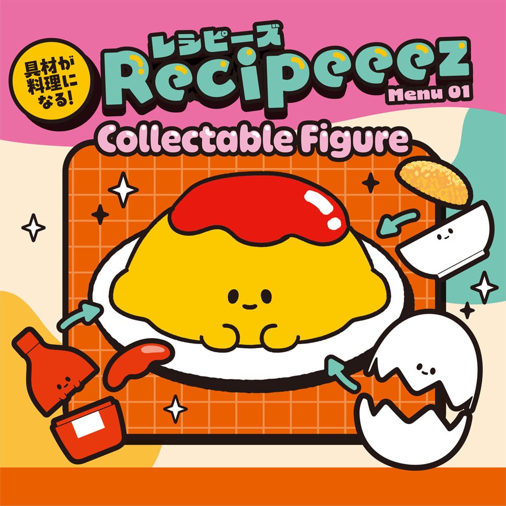[PREORDINE] Recipeeez Mini Figure Menu 01 - Assortimento da 4 Mini Figure - Megahouse - Mini-figurine