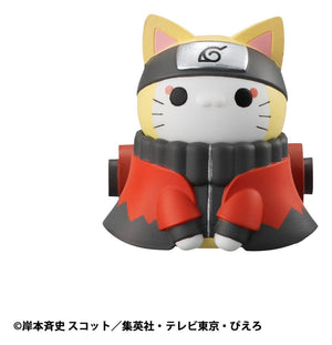 [PREORDINE] Naruto Shippuden: Mini-Figure Nyaruto! Defense Battle - Blind Box - Megahouse - Mini-figurine