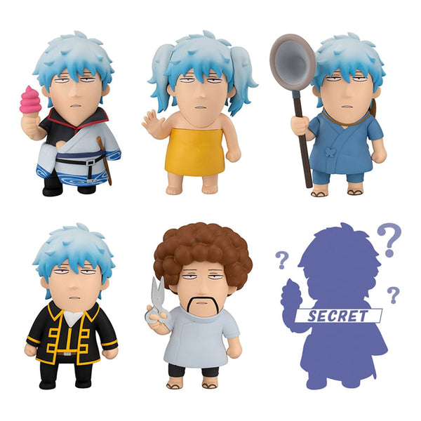 [PREORDINE] Gintama Action Figures: We Love Ginsan Blind Box 6-Pack - Megahouse - Mini-figurine