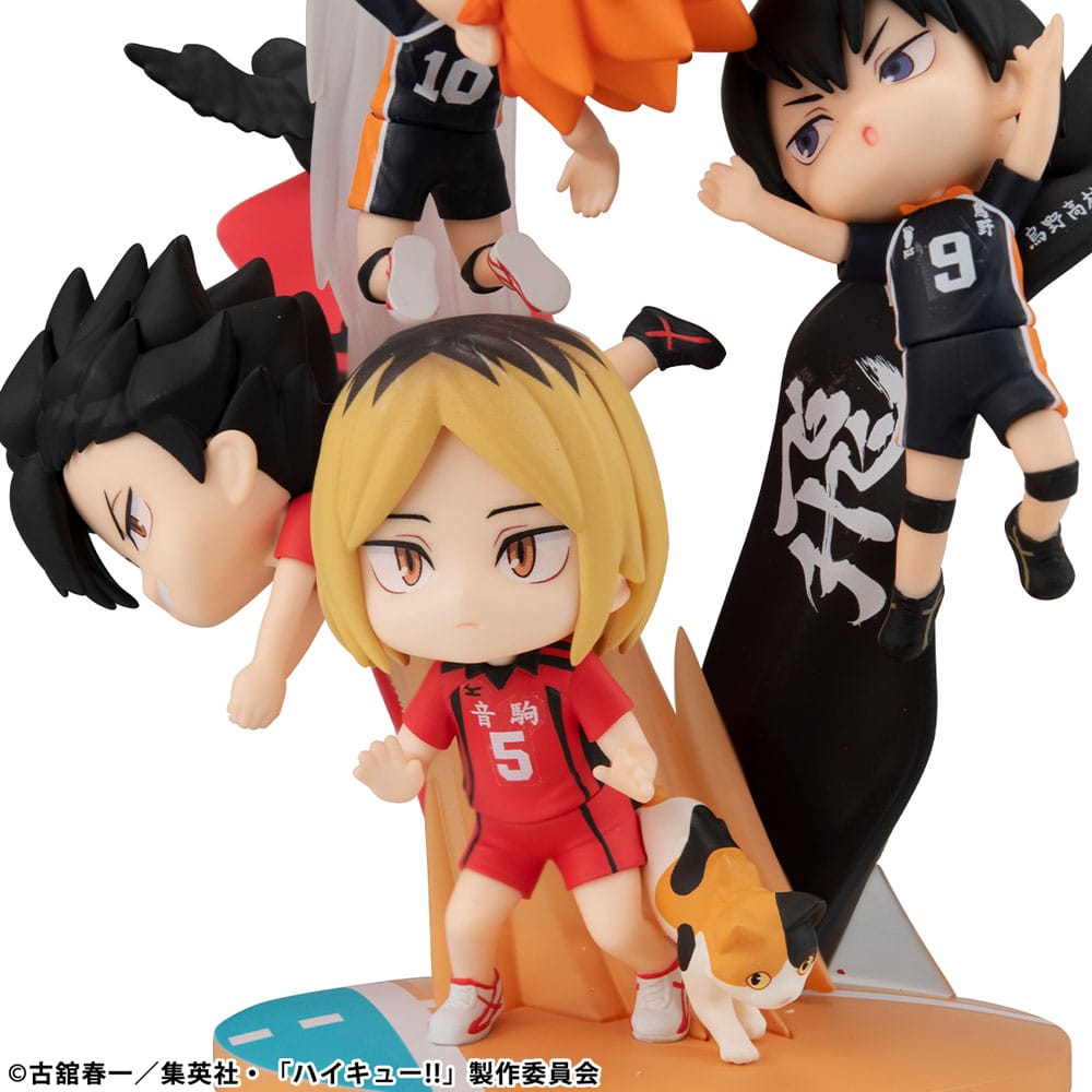 [PREORDINE] Haikyu!! FigUnity Mini Statua PVC 16 cm - Megahouse - Mini-figurine