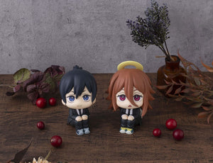 [PREORDINE] Chainsaw Man - Statue Look Up Aki Hayakawa Smile Ver. & Angel Devil Set 11 cm - Megahouse - Statue