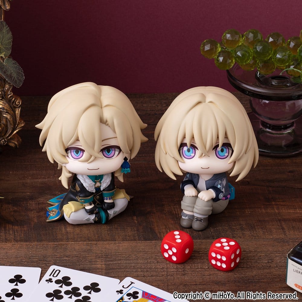 [PREORDINE] Honkai: Star Rail Statua Look Up Aventurine & Kakavasha 11 cm (con gadget) - Megahouse - Statue