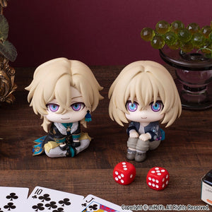 [PREORDINE] Honkai: Star Rail Statua Look Up Aventurine & Kakavasha 11 cm (con gadget) - Megahouse - Statue