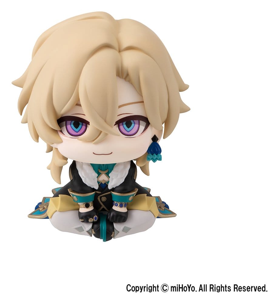 [PREORDINE] Honkai: Star Rail Statua Look Up Aventurine & Kakavasha 11 cm (con gadget) - Megahouse - Statue