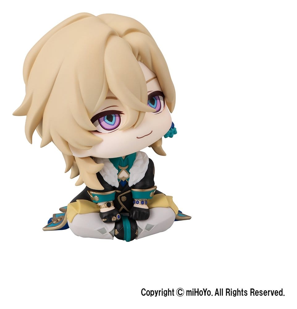 [PREORDINE] Honkai: Star Rail Statua Look Up Aventurine & Kakavasha 11 cm (con gadget) - Megahouse - Statue