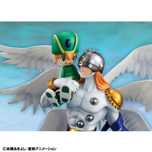 [PREORDINE] Digimon Adventure Statua Angemon & Takeru Takaishi G.E.M. Series 22 cm - Megahouse - Statue