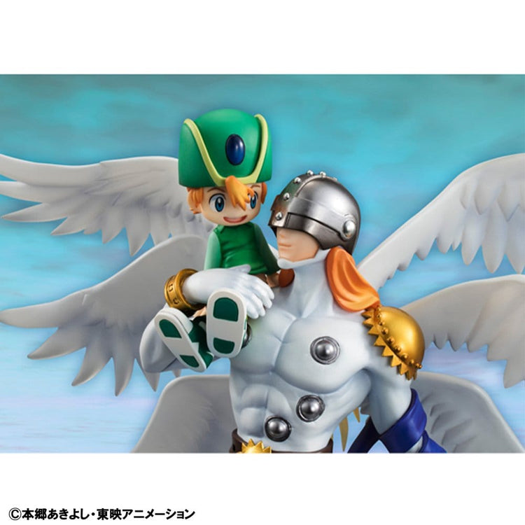 [PREORDINE] Digimon Adventure Statua Angemon & Takeru Takaishi G.E.M. Series 22 cm - Megahouse - Statue