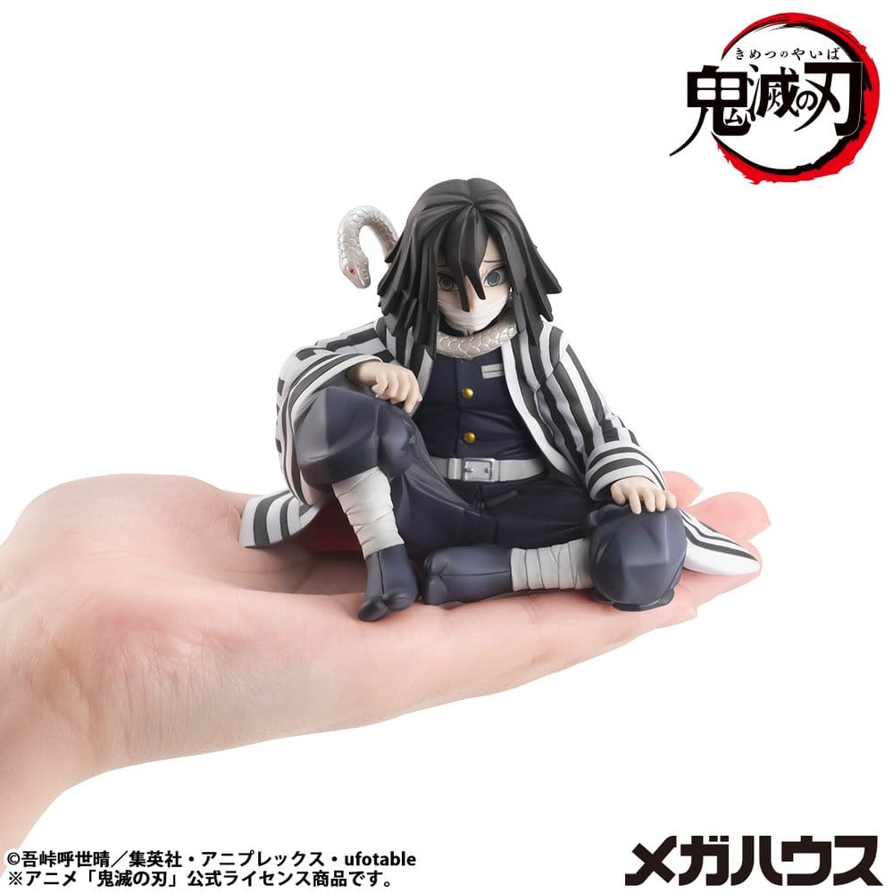 [PREORDINE] Demon Slayer: Statua PVC G.E.M. Iguro Obanai Palm Size 7 cm - Megahouse - Statue