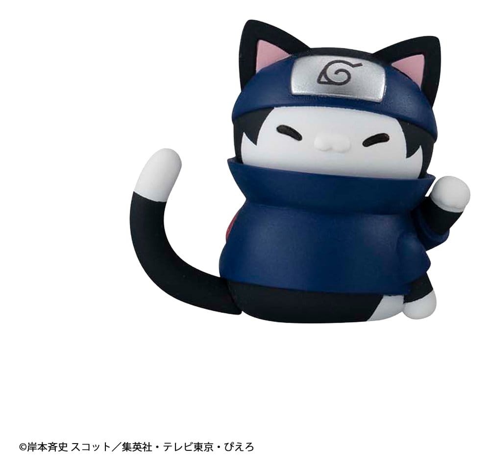 [PREORDINE] Naruto Mega Cat Project: Minifigure Nyaruto! Cats of Konoha Village Reboot - Blind Box Display - Megahouse - Mini-figurine