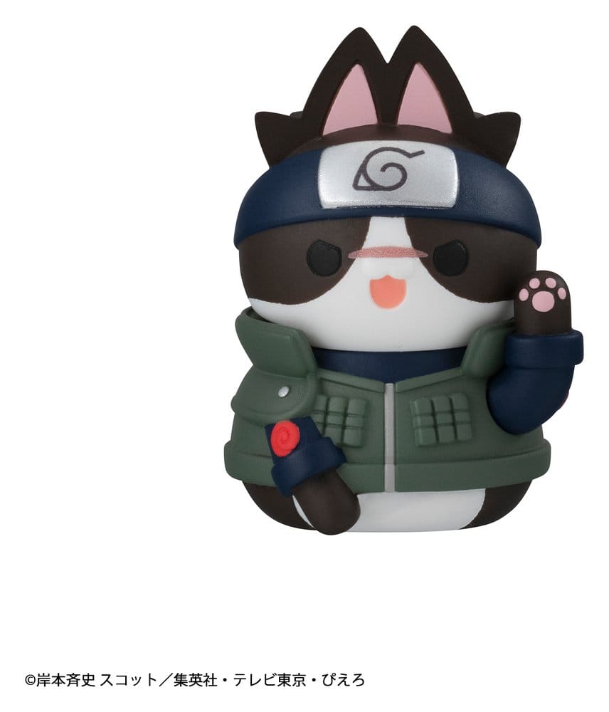 [PREORDINE] Naruto Mega Cat Project: Minifigure Nyaruto! Cats of Konoha Village Reboot - Blind Box Display - Megahouse - Mini-figurine
