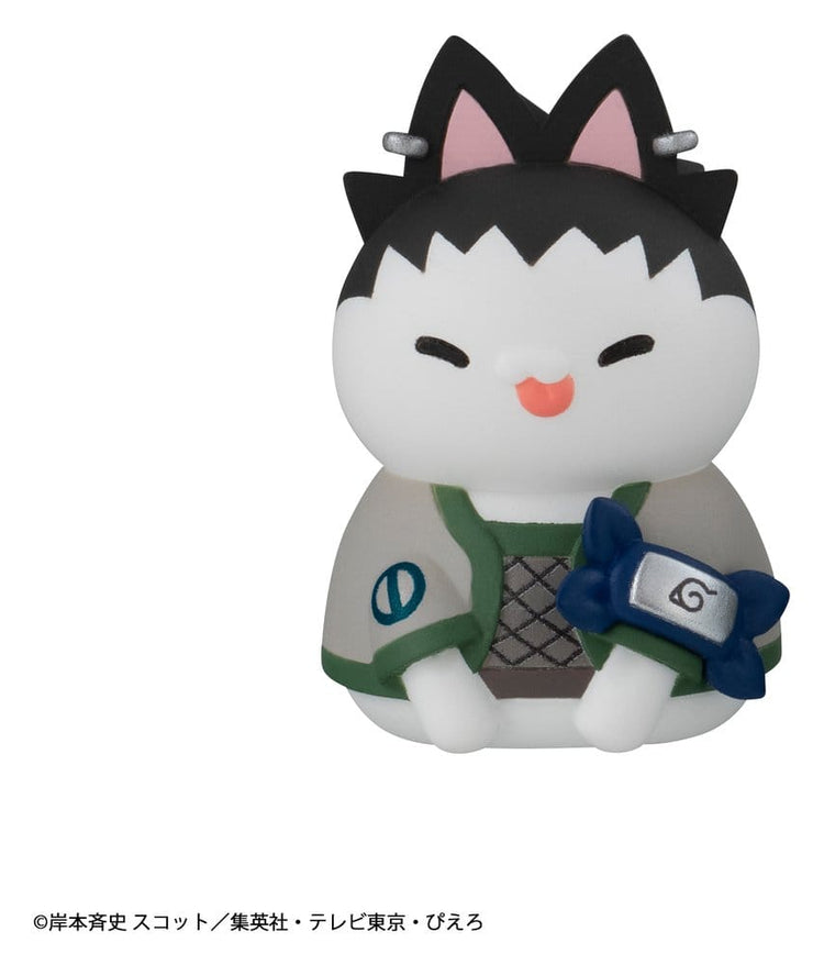 [PREORDINE] Naruto Mega Cat Project: Minifigure Nyaruto! Cats of Konoha Village Reboot - Blind Box Display - Megahouse - Mini-figurine