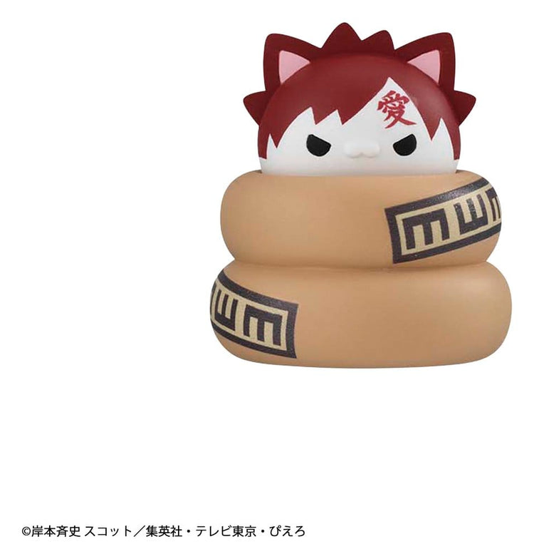 [PREORDINE] Naruto Mega Cat Project: Minifigure Nyaruto! Cats of Konoha Village Reboot - Blind Box Display - Megahouse - Mini-figurine