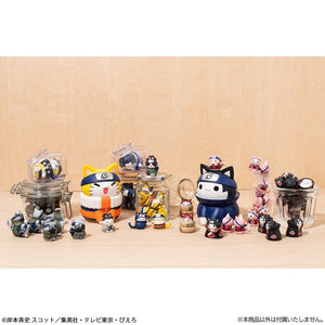 [PREORDINE] Naruto Mega Cat Project: Minifigure Nyaruto! Cats of Konoha Village Reboot - Blind Box Display - Megahouse - Mini-figurine