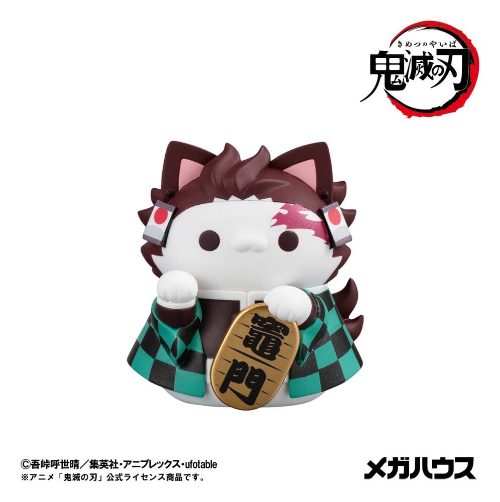 [PREORDINE] Demon Slayer: Mega Cat Project - Figure Trading Box - Gatti della Fortuna Ver. 01 - Megahouse - Mini-figurine
