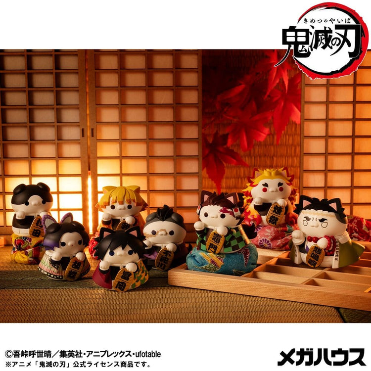[PREORDINE] Demon Slayer: Mega Cat Project - Figure Trading Box - Gatti della Fortuna Ver. 01 - Megahouse - Mini-figurine
