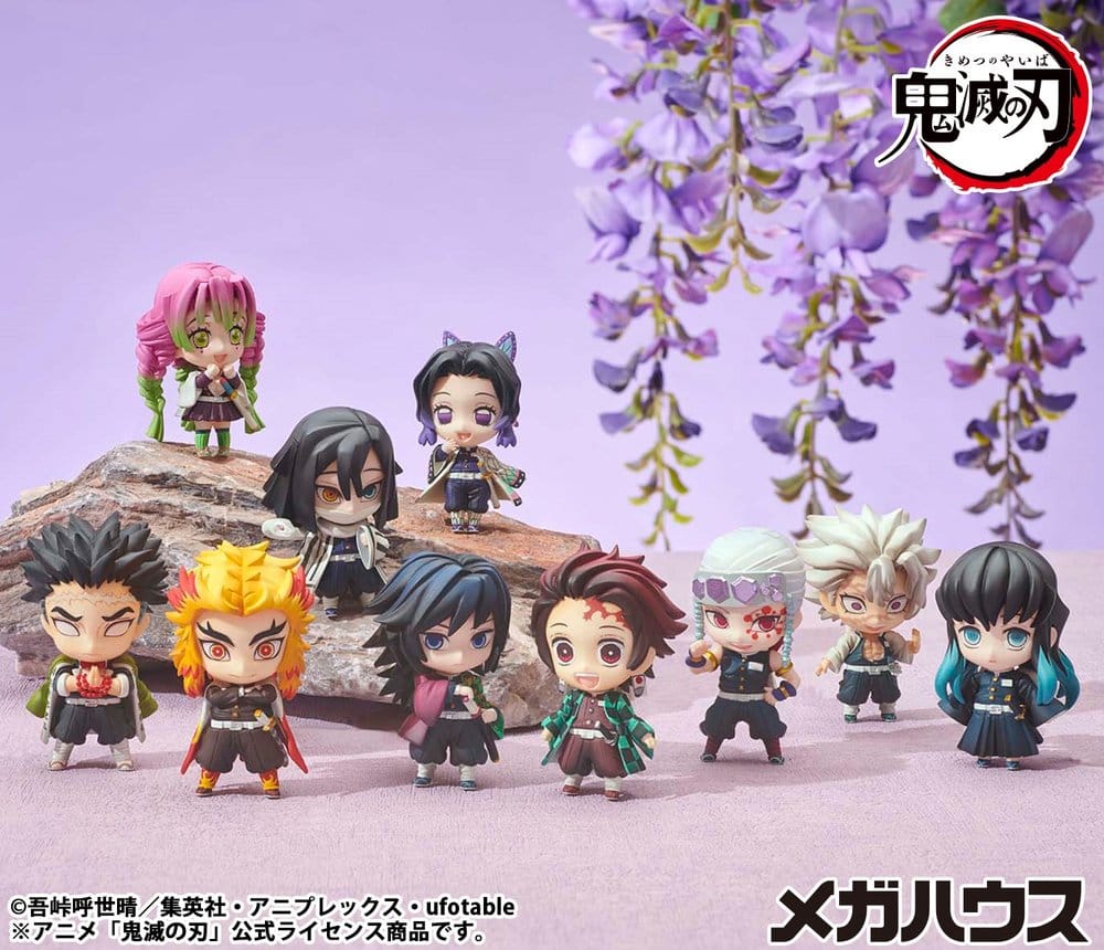 [PREORDINE] Demon Slayer: Trading Figure Tanjiro & Friends - Assortimento 8 Mini Figure - Megahouse - Mini-figurine