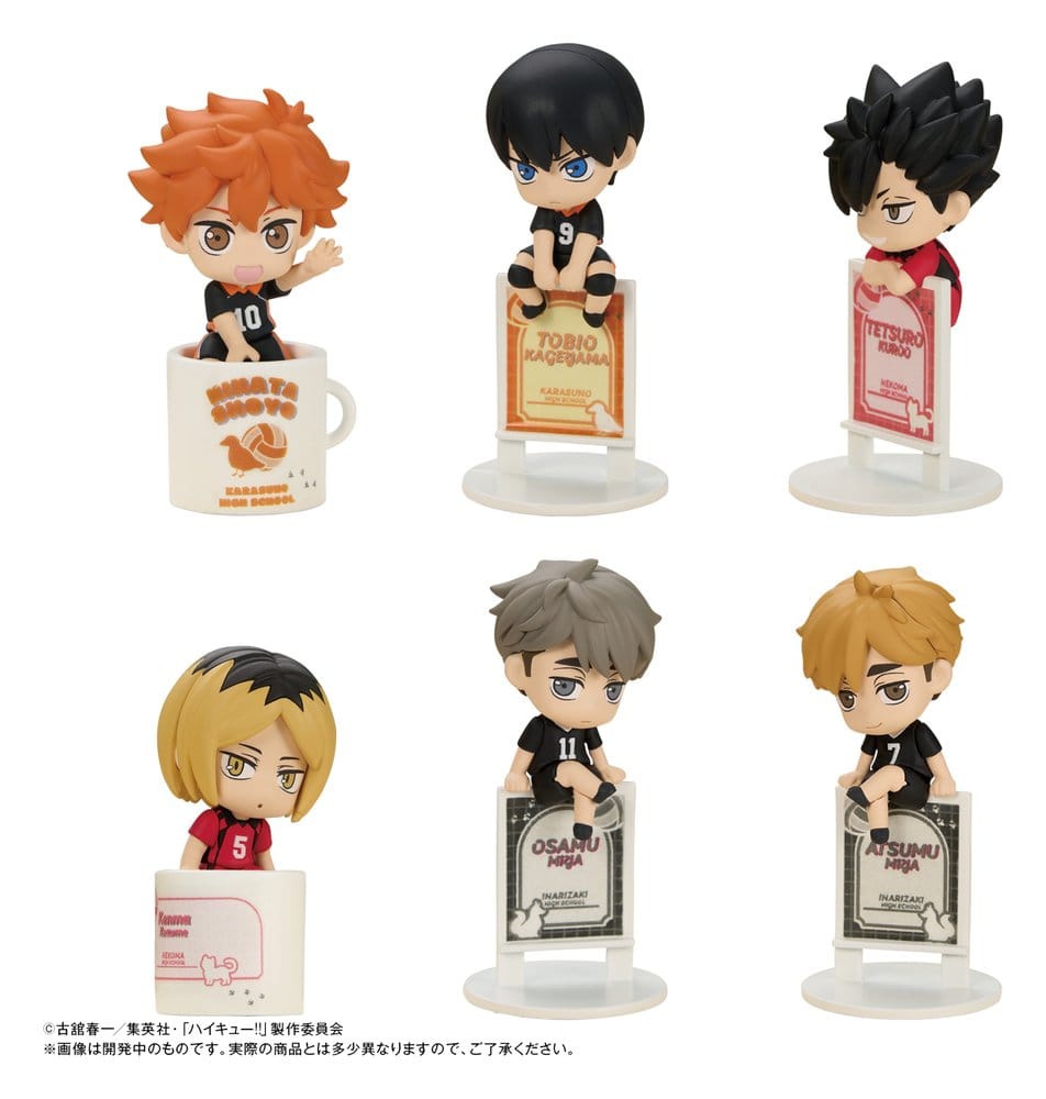 [PREORDINE] Haikyu!! Ochatomo Series: Mini-Figure da Collezione - Blind Box (6 pezzi) - Megahouse - Mini-figurine