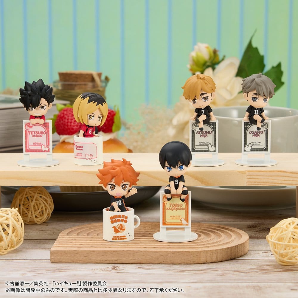 [PREORDINE] Haikyu!! Ochatomo Series: Mini-Figure da Collezione - Blind Box (6 pezzi) - Megahouse - Mini-figurine
