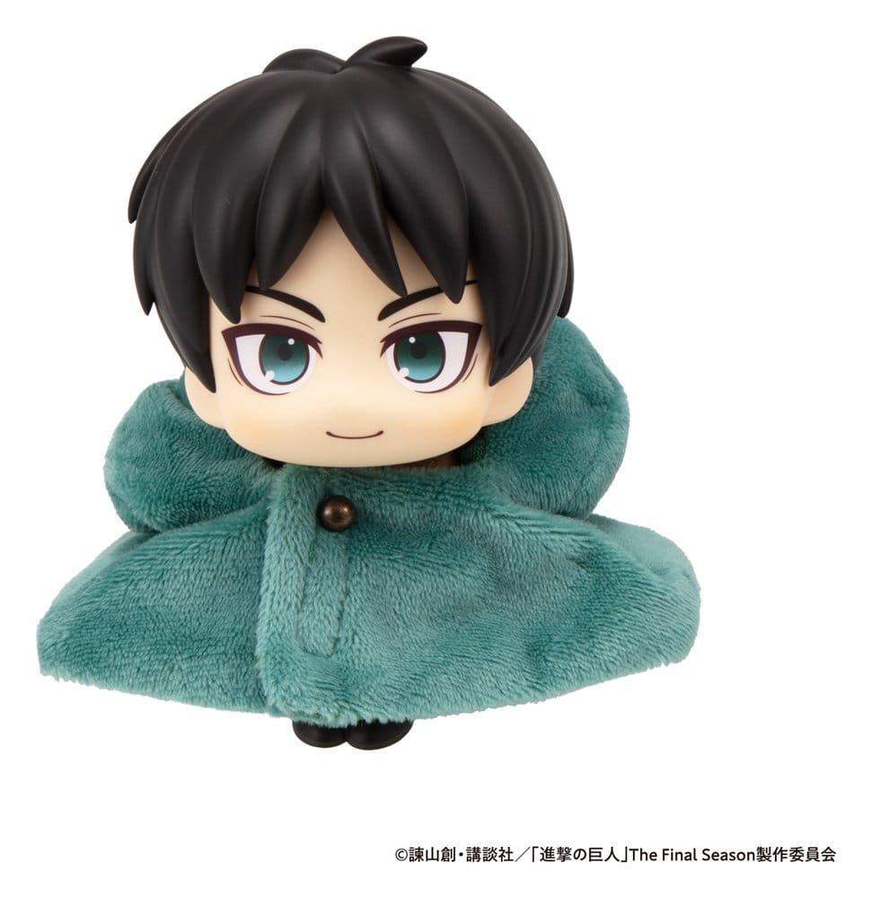 [PREORDINE] Attack on Titan: Mantello Look Up per Statuette in PVC - Corpo di Ricerca 12 cm - Megahouse - Action figures: accessoires