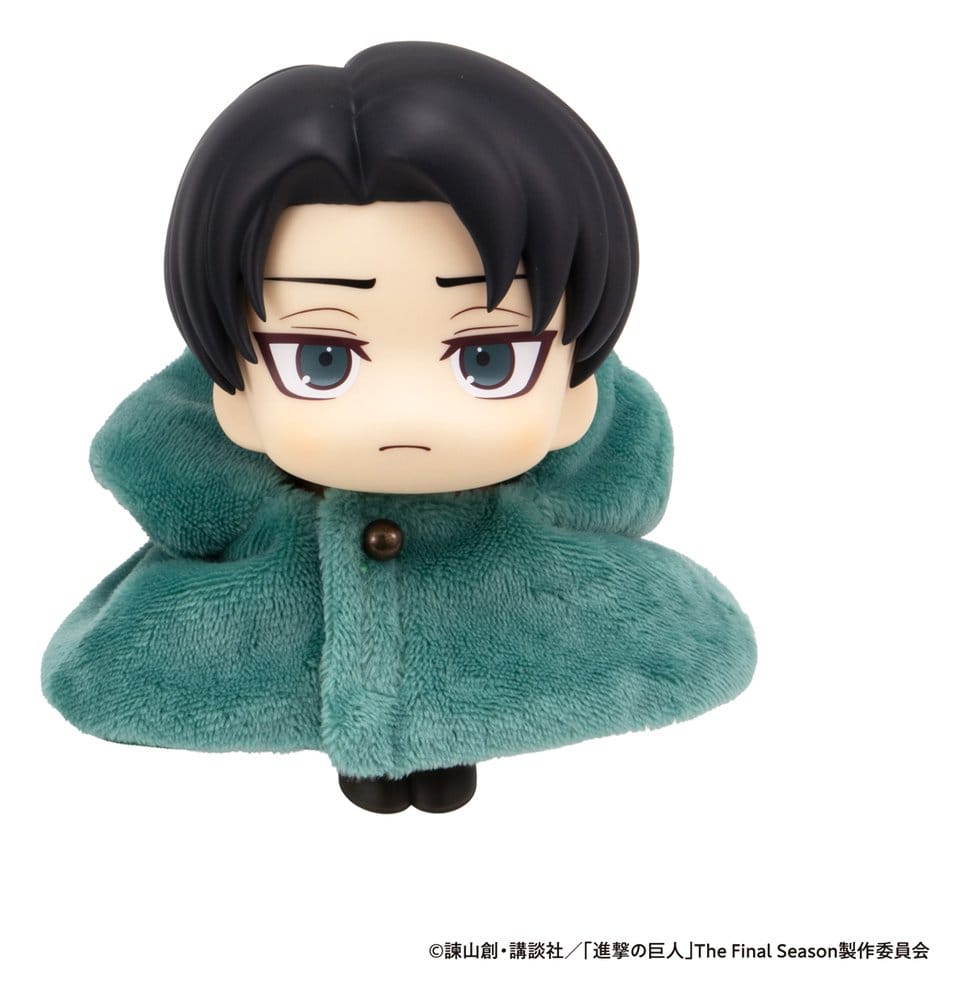 [PREORDINE] Attack on Titan: Mantello Look Up per Statuette in PVC - Corpo di Ricerca 12 cm - Megahouse - Action figures: accessoires