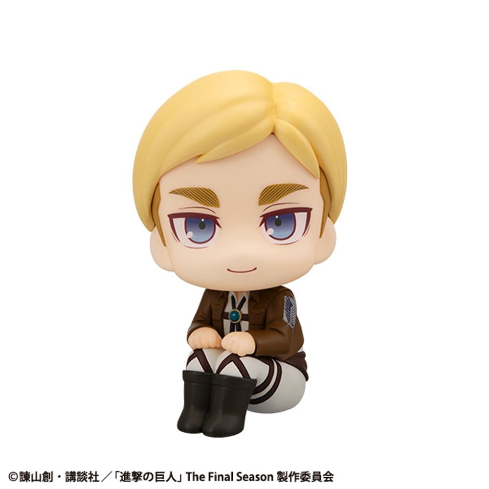[PREORDINE] Attack on Titan Statua PVC Look Up Erwin Smith 11 cm - Megahouse - Statue