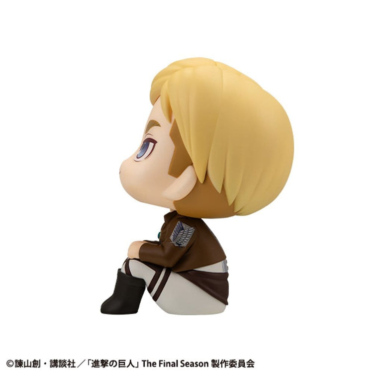 [PREORDINE] Attack on Titan Statua PVC Look Up Erwin Smith 11 cm - Megahouse - Statue