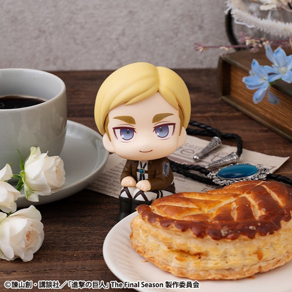 [PREORDINE] Attack on Titan Statua PVC Look Up Erwin Smith 11 cm - Megahouse - Statue