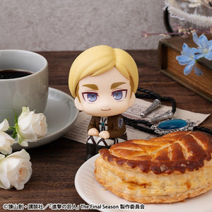 [PREORDINE] Attack on Titan Statua PVC Look Up Erwin Smith 11 cm - Megahouse - Statue
