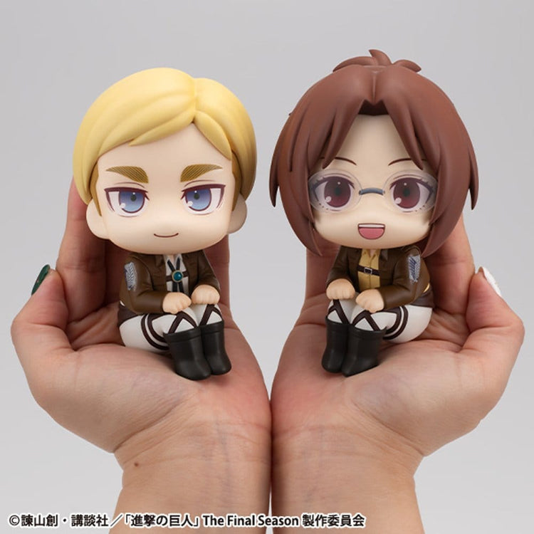 [PREORDINE] Statue Attack on Titan: Hange Zoe & Erwin Smith - Look Up Series 11 cm - Megahouse - Statue