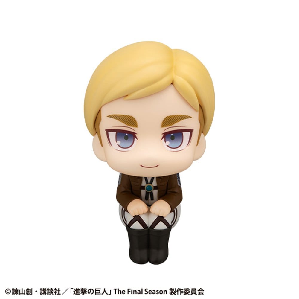 [PREORDINE] Statue Attack on Titan: Hange Zoe & Erwin Smith - Look Up Series 11 cm - Megahouse - Statue