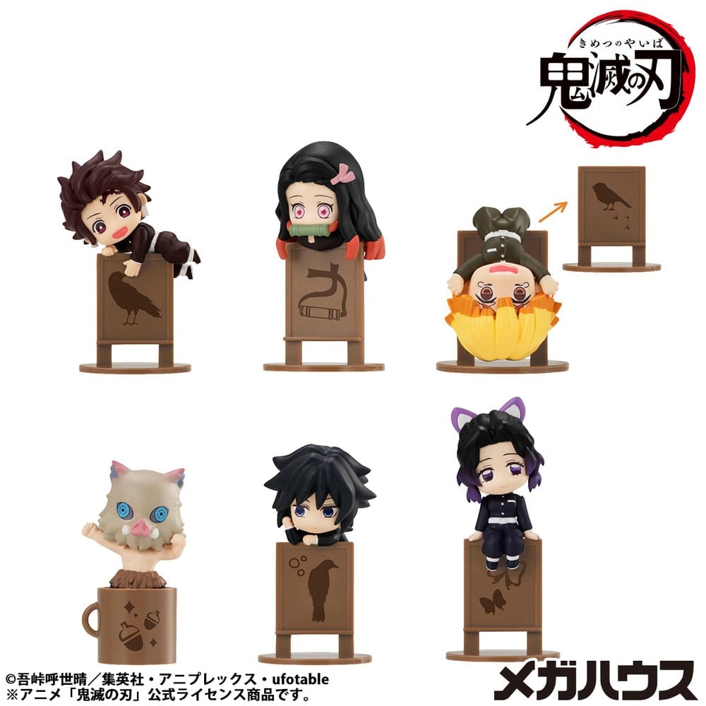 [PREORDINE] Demon Slayer: Kimetsu no Yaiba - Ochatomo Series - Set 6 Mini-Figure - Megahouse - Mini-figurine