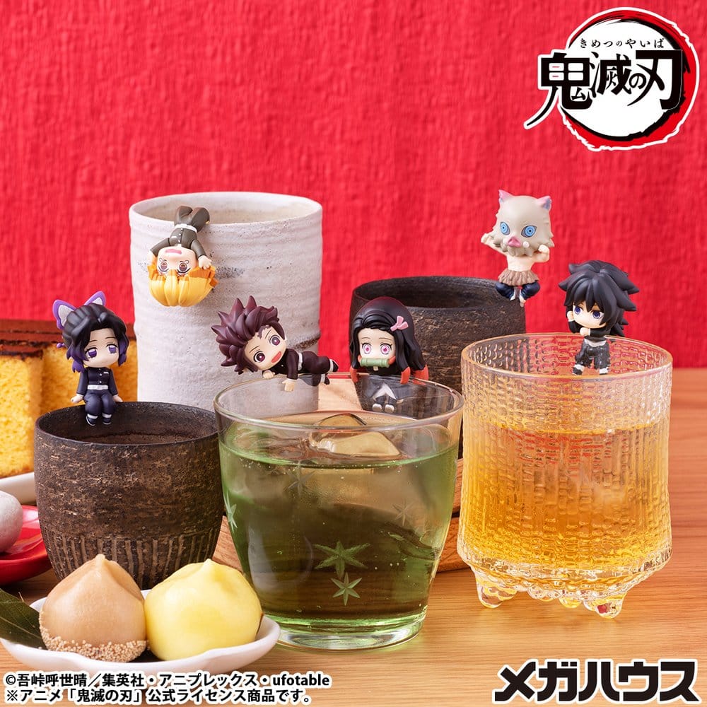 [PREORDINE] Demon Slayer: Kimetsu no Yaiba - Ochatomo Series - Set 6 Mini-Figure - Megahouse - Mini-figurine