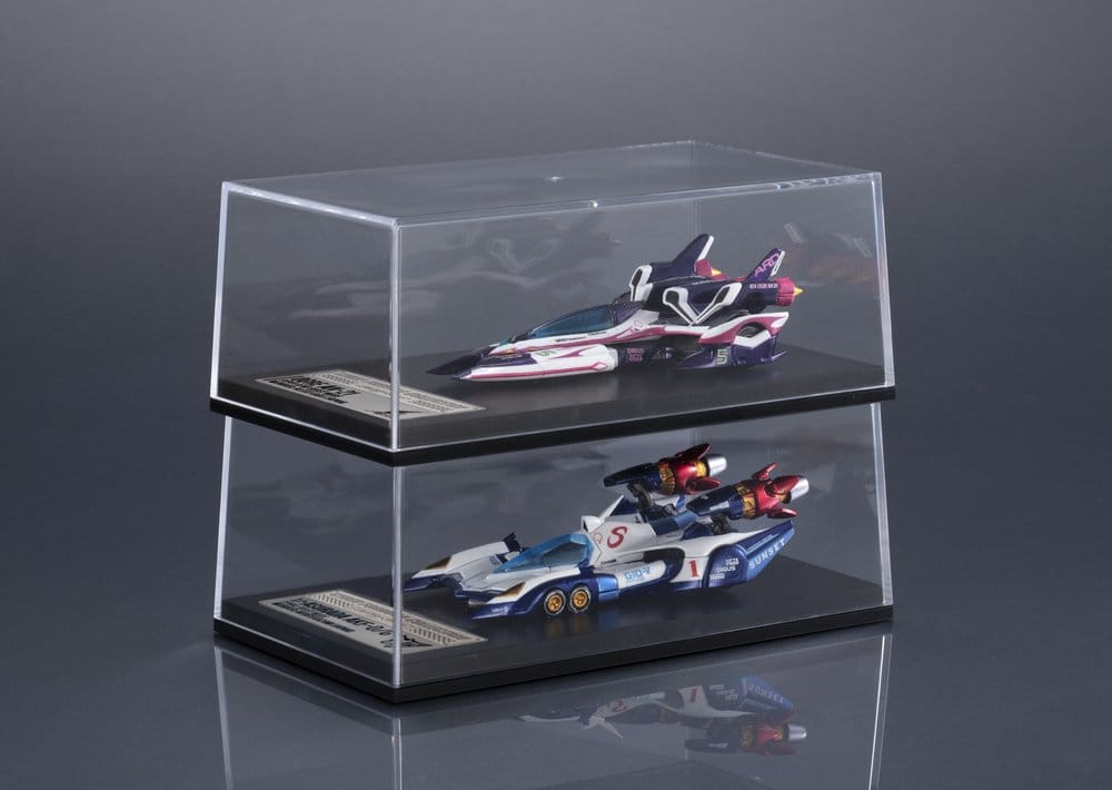 [PREORDINE] Future GPX Cyber Formula - Set Veicoli vAsurada AKF-0/G & OGRE AN-21 - Heritage Edition - Megahouse - Statue