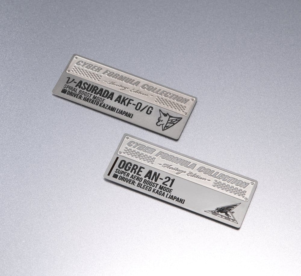 [PREORDINE] Future GPX Cyber Formula - Set Veicoli vAsurada AKF-0/G & OGRE AN-21 - Heritage Edition - Megahouse - Statue