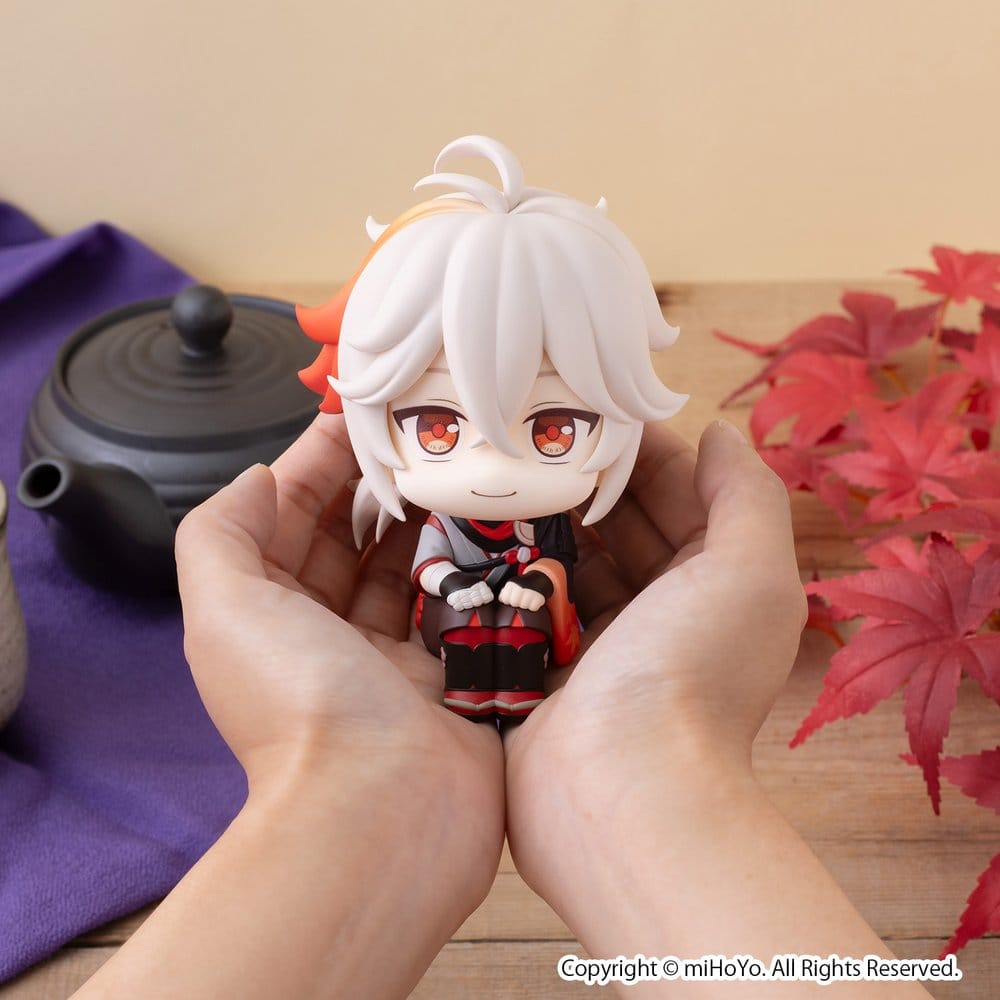[PREORDINE] Statua Genshin Impact Kazuha Kaedehara Look Up 11 cm (con cuscino) - Megahouse - Statue