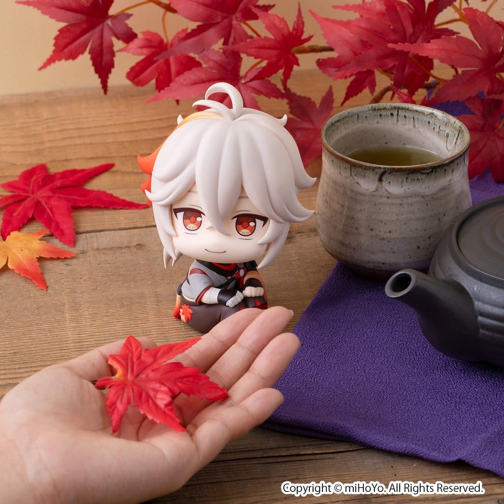 [PREORDINE] Statua Genshin Impact Kazuha Kaedehara Look Up 11 cm (con cuscino) - Megahouse - Statue
