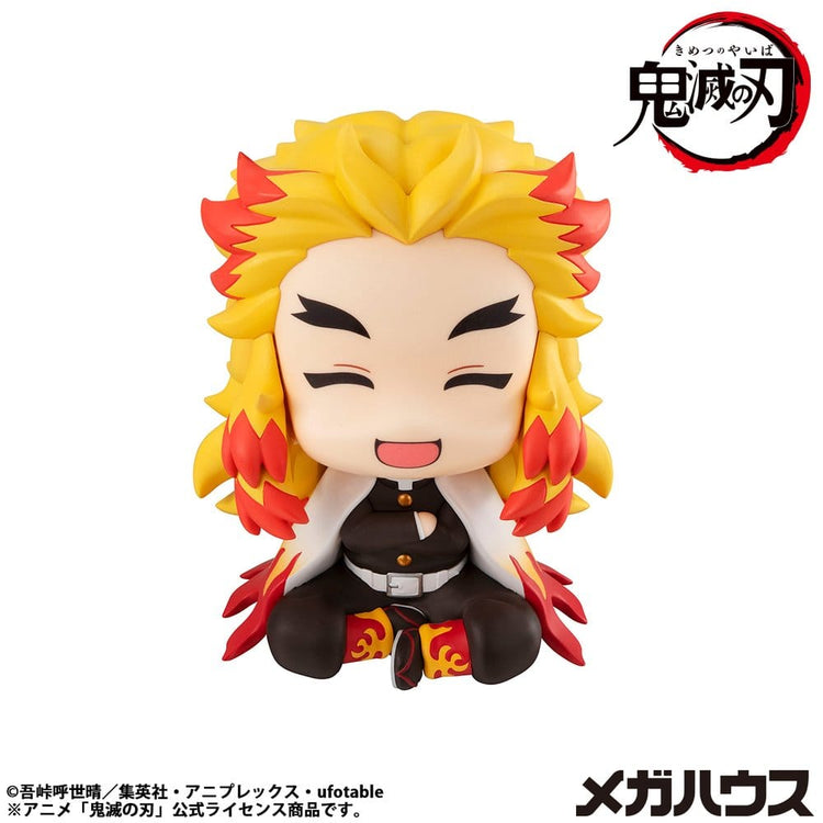 [PREORDINE] Demon Slayer: Statua PVC Look Up Rengoku Kyoujurou Smile Ver. 11 cm - Megahouse - Statue
