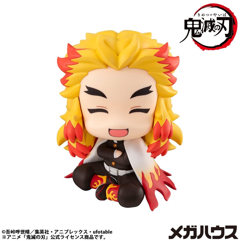 [PREORDINE] Demon Slayer: Statua PVC Look Up Rengoku Kyoujurou Smile Ver. 11 cm - Megahouse - Statue