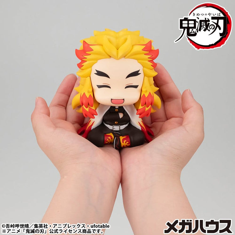 [PREORDINE] Demon Slayer: Statua PVC Look Up Rengoku Kyoujurou Smile Ver. 11 cm - Megahouse - Statue