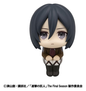 [PREORDINE] Attack on Titan Statuette Look Up: Levi Cleaning Ver. & Mikasa 11 cm - Megahouse - Statue