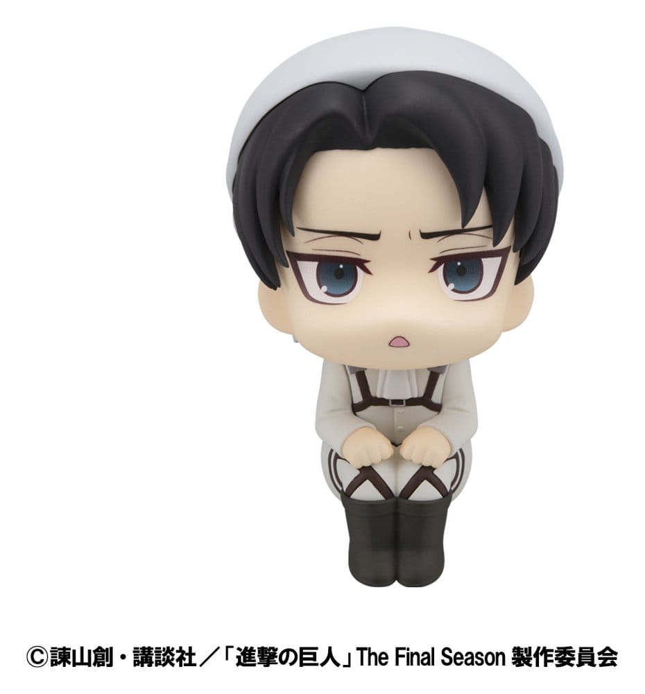 [PREORDINE] Attack on Titan Statuette Look Up: Levi Cleaning Ver. & Mikasa 11 cm - Megahouse - Statue