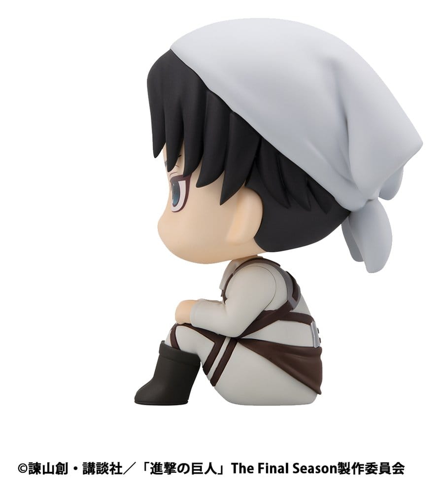 [PREORDINE] Attack on Titan Statuette Look Up: Levi Cleaning Ver. & Mikasa 11 cm - Megahouse - Statue