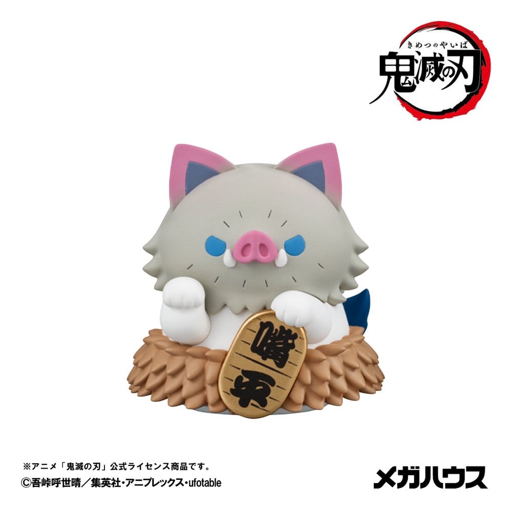 [PREORDINE] Demon Slayer: Kimetsu no Yaiba - Mega Cat Project Pack 8 Figure 6cm - Megahouse - Mini-figurine