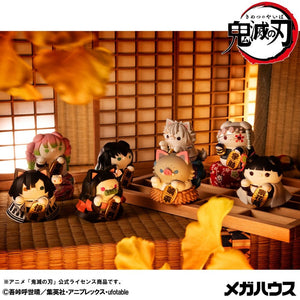 [PREORDINE] Demon Slayer: Kimetsu no Yaiba - Mega Cat Project Pack 8 Figure 6cm - Megahouse - Mini-figurine