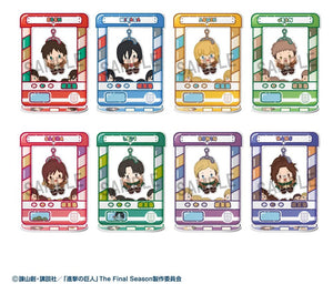 [PREORDINE] Attack on Titan - Mini-Figure Acrylic Chara Catcher 9 cm Blind Box (8 pezzi) - Megahouse - Mini-figurine