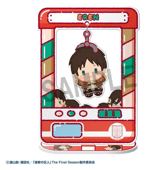 [PREORDINE] Attack on Titan - Mini-Figure Acrylic Chara Catcher 9 cm Blind Box (8 pezzi) - Megahouse - Mini-figurine