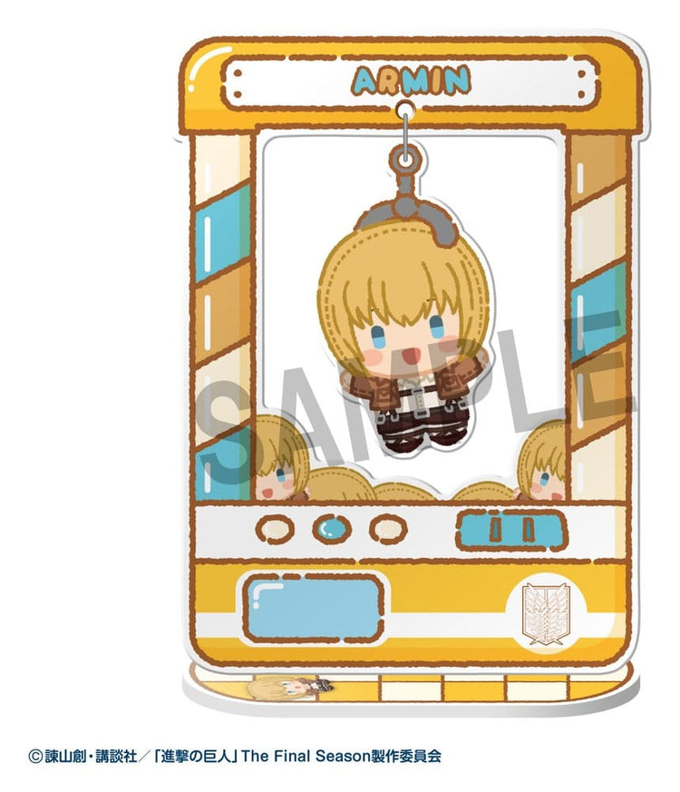 [PREORDINE] Attack on Titan - Mini-Figure Acrylic Chara Catcher 9 cm Blind Box (8 pezzi) - Megahouse - Mini-figurine