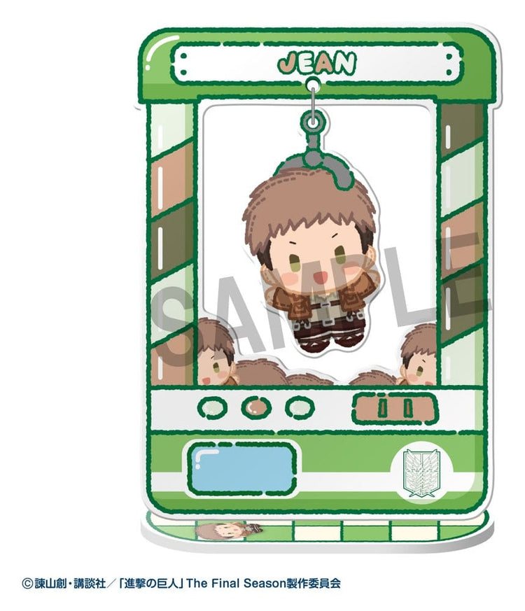 [PREORDINE] Attack on Titan - Mini-Figure Acrylic Chara Catcher 9 cm Blind Box (8 pezzi) - Megahouse - Mini-figurine
