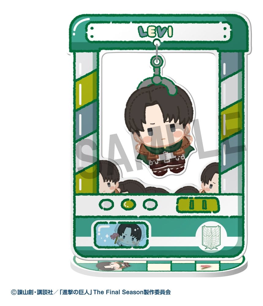 [PREORDINE] Attack on Titan - Mini-Figure Acrylic Chara Catcher 9 cm Blind Box (8 pezzi) - Megahouse - Mini-figurine
